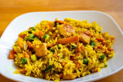 Green Curry Fried Rice