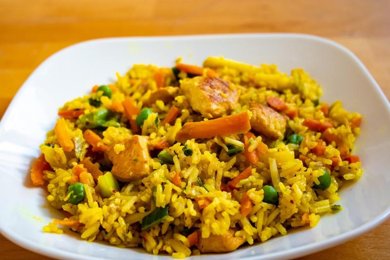 Green Curry Fried Rice