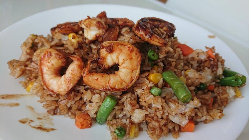 Arroz + Camarones