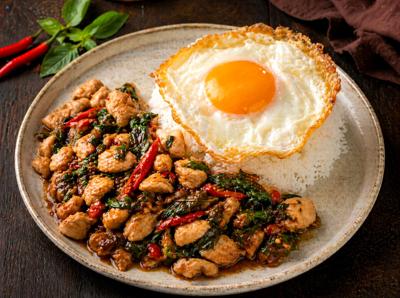Spicy Basil Fried Rice