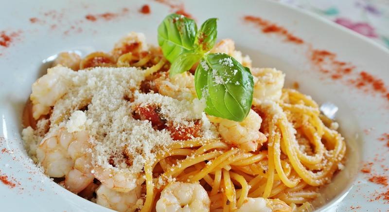 Shrimp Tortelloni al Limone