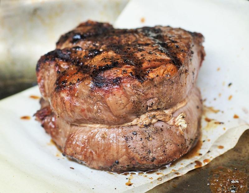 Filet Mignon with Vegetables