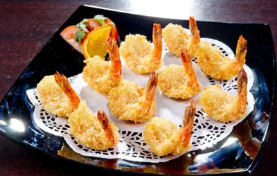 Langostinos crocantes