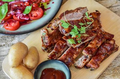 TENDER PORK LOIN + PORK RIB.