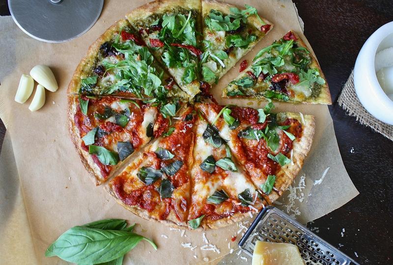 Chicken Pesto Pizza