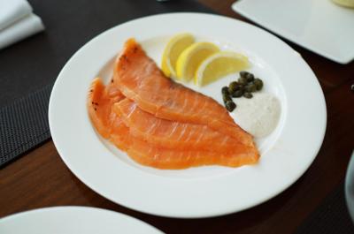 SMOKED SALMON.
