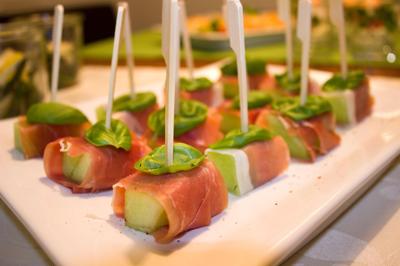 Mozzarella Wrapped in Prosciutto