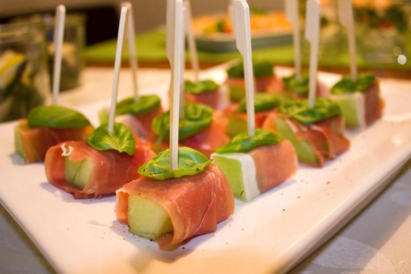 Mozzarella Wrapped in Prosciutto