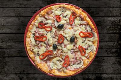 Pepperoni champiñón*