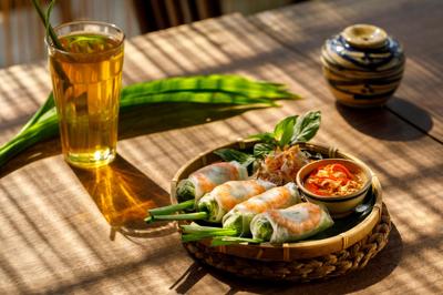 Fresh Thai Spring Rolls