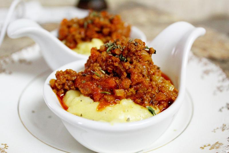 Sausage and Polenta