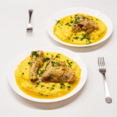 Polenta Cremosa al Funghi