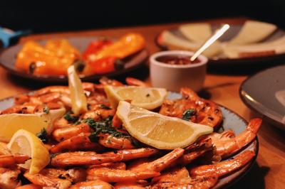 Camarones al limón