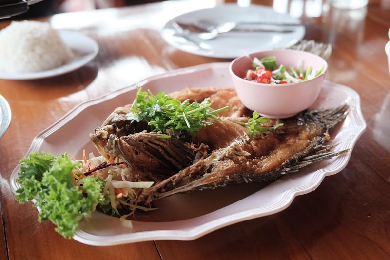 Fried Whole Snapper